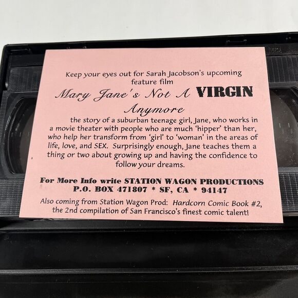 I Was a Teenage Serial Killer VHS TAPE Sarah Jacobson Rare Cult Underground - Picture 5 of 5